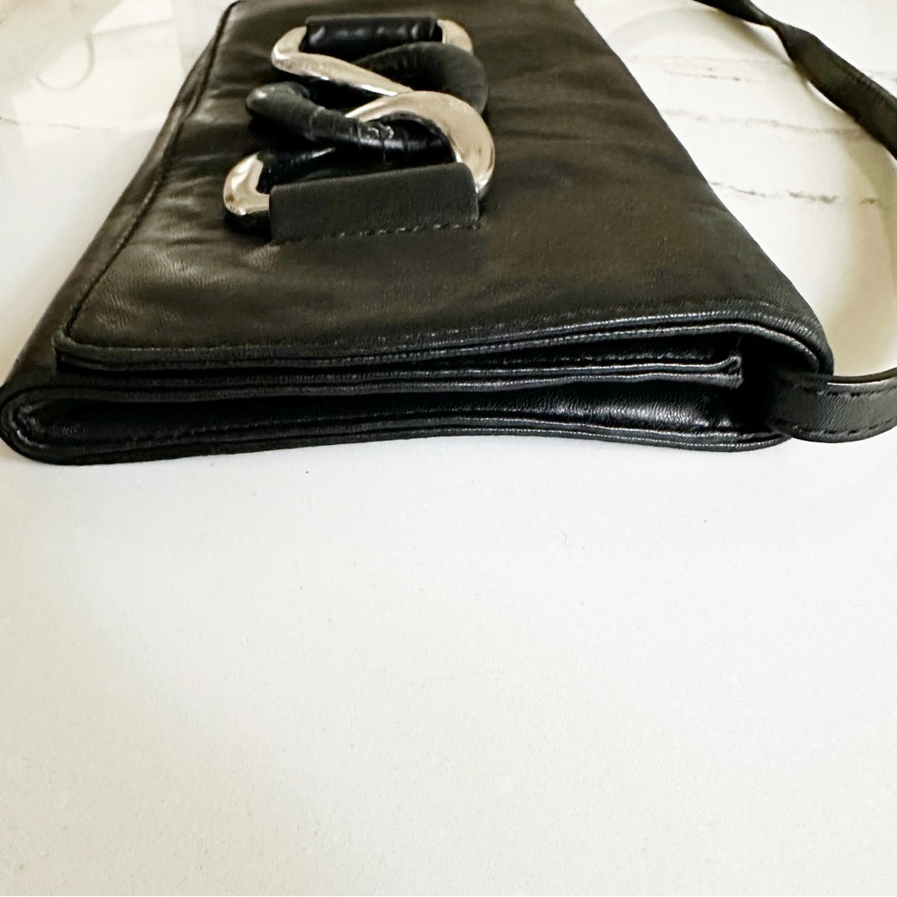 Michael Kors ID Chain Leather Clutch - Picture 7 of 12